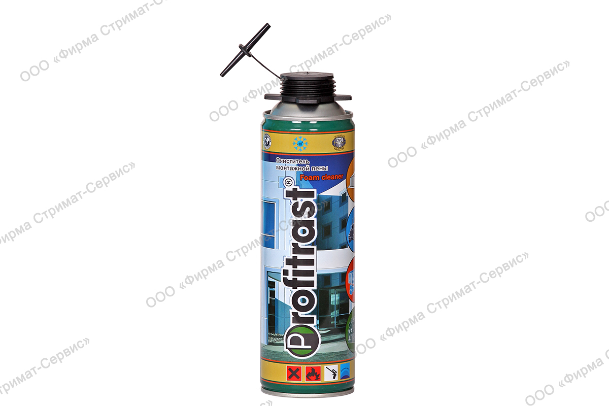  PROFITRAST    (очиститель) монтаж.пены 430гр (V-650мл) (уп.12шт)